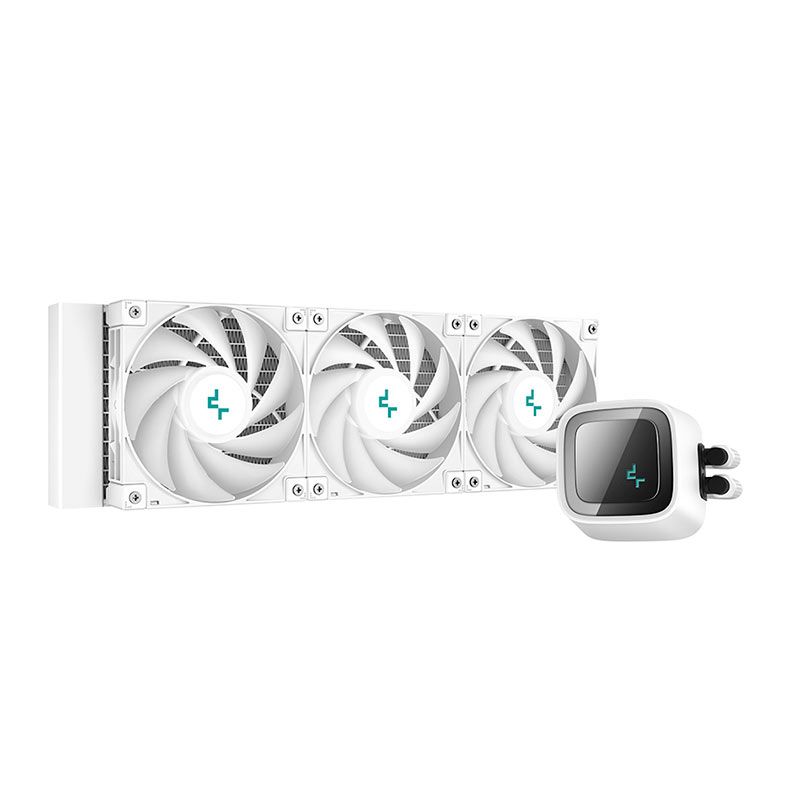 Water Cooler DeepCool LS720, A-RGB, 360mm, Branco, R-LS720-WHAMNT-G-1