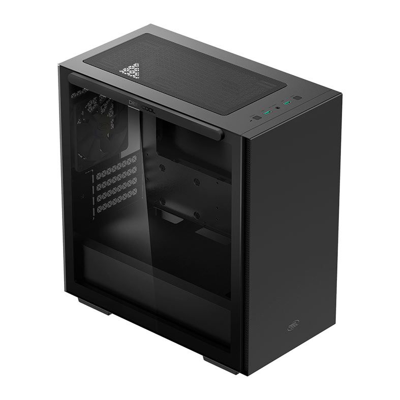 Gabinete Gamer DeepCool Macube 110, Mid-Tower, Lateral de Vidro, Com 1 Fan, Preto, R-MACUBE110-BKNGM1N-G-1