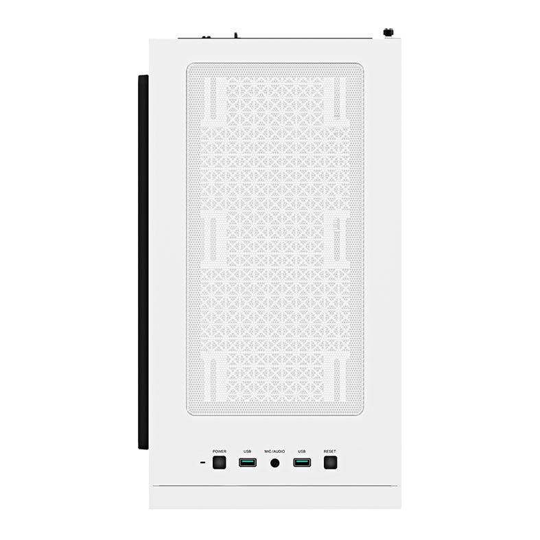 Gabinete DeepCool Macube 110 Vidro Temp Branco, R-MACUBE110-WHNGM0N-B-1