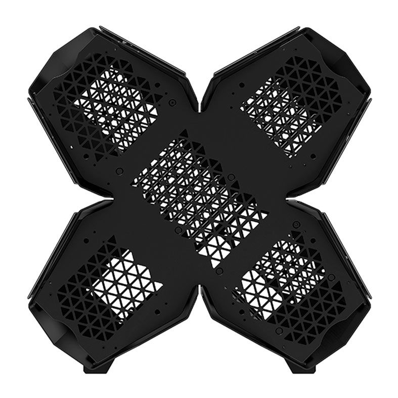 Gabinete Gamer DeepCool Quadstellar Infinity, RGB, Lateral de Vidro, Preto, R-QUADSTELLAR-G-1
