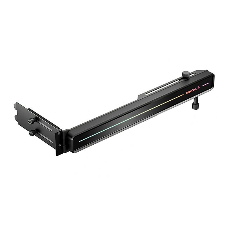 Suporte Para Placa de Video Deepcool ST500, ARGB, Preto, R-ST500-BKA1AA-G