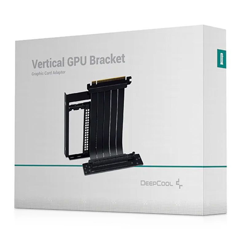 Kit de Suporte Para Placa de Video Vertical Deepcool, Preto, R-VERTICAL-GPU-BRACKET-G-1