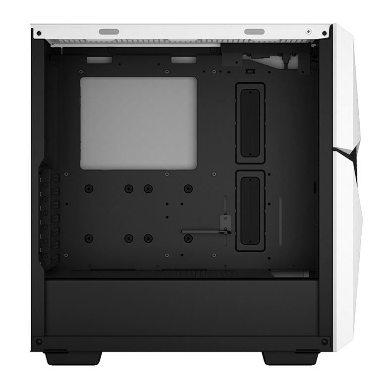 Gabinete Gamer DeepCool Cyclops, Mid-Tower, Lateral de Vidro, Com 1 Fan, Branco, R-WHAAE1-C-1