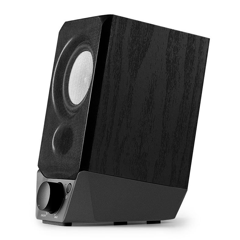 Caixa de Som Edifier R19BT, 4W RMS 2x2W, Bluetooth, USB, AUX, Preto, R19BT-BK