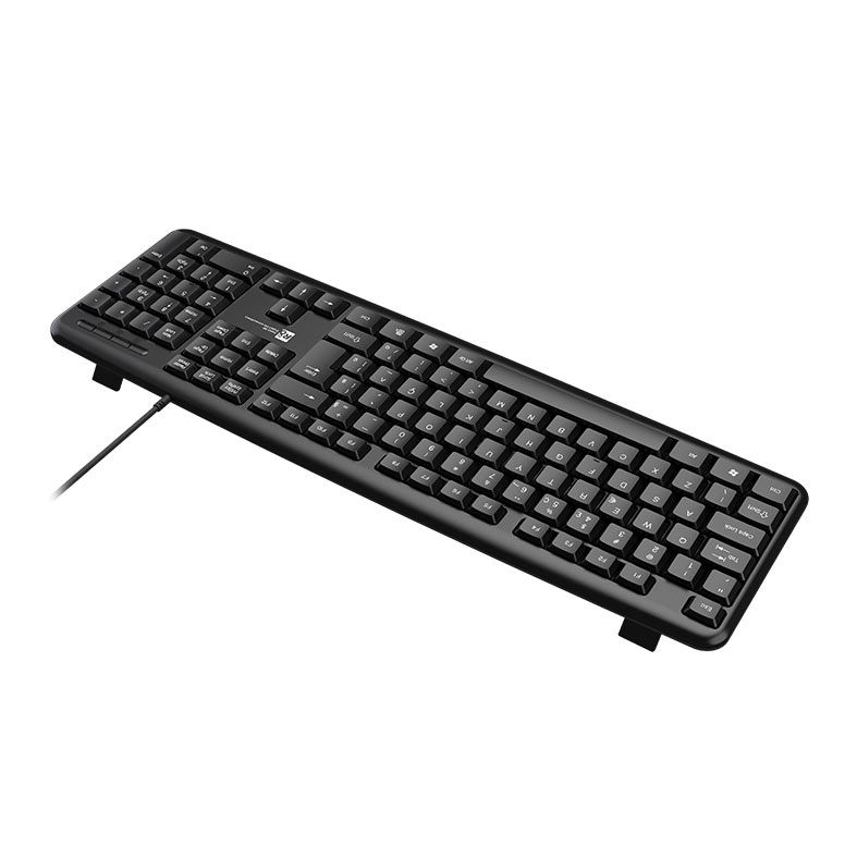 Teclado Membrana R8 1801, ABNT2, Preto, R8-1801-BK | Pichau