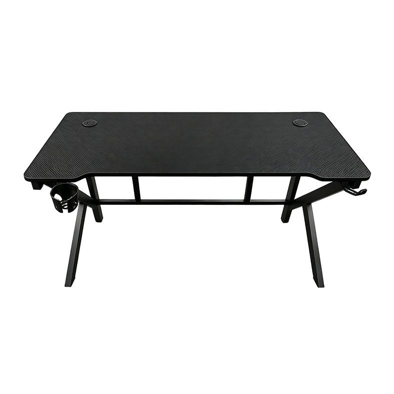 PRE VENDA - Mesa Gamer R8 Zion, 140cm, Preto, R8-ZION140-BK
