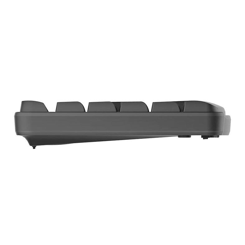 Kit Teclado e Mouse Rapoo X1800S, Wireless, ABNT2, 1000DPI, Preto, RA001