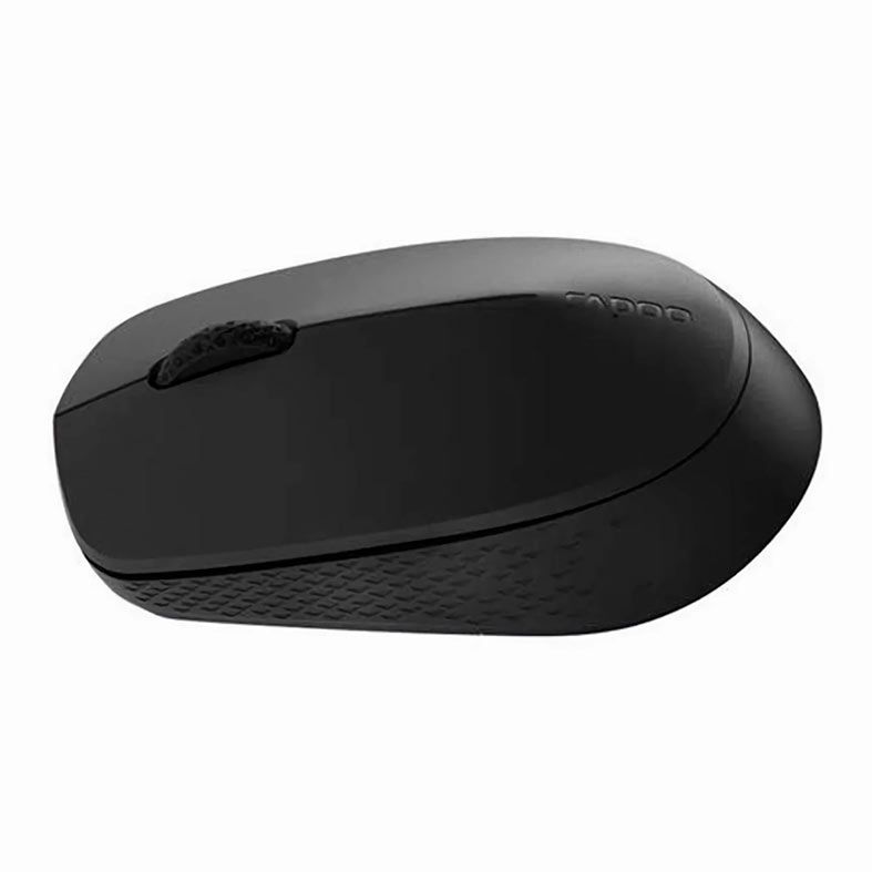 Mouse Rapoo M100 Silent, 1000DPI, 3 Botoes, Wireless, Preto, RA009
