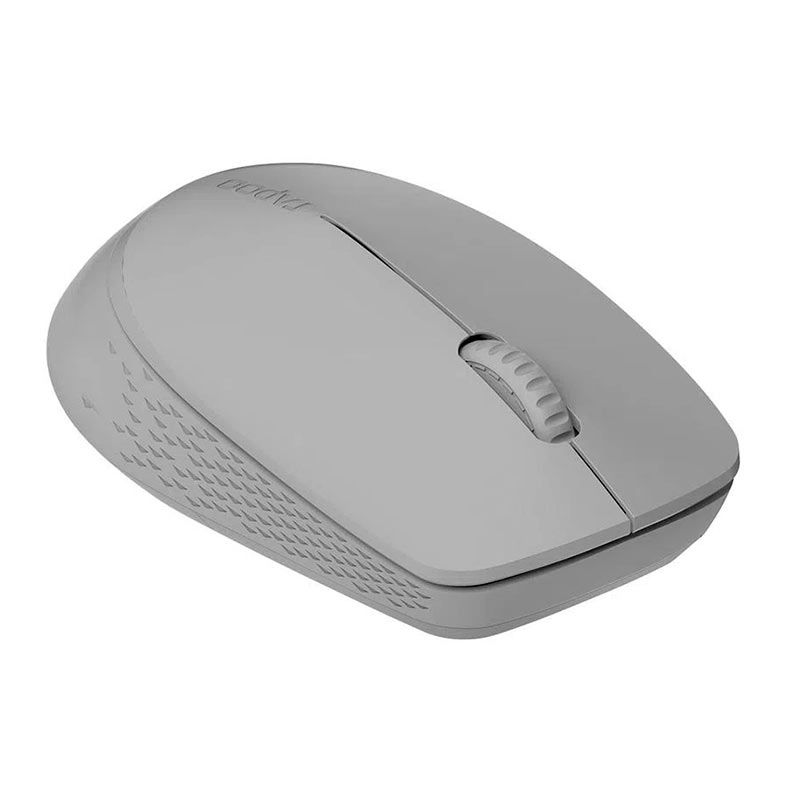 Mouse Rapoo M100 Silent, 1000DPI, 3 Botoes, Wireless, Cinza, RA010