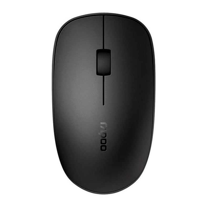 Mouse Rapoo M200 Silent, 1300DPI, 3 Botoes, Wireless, Preto, RA011