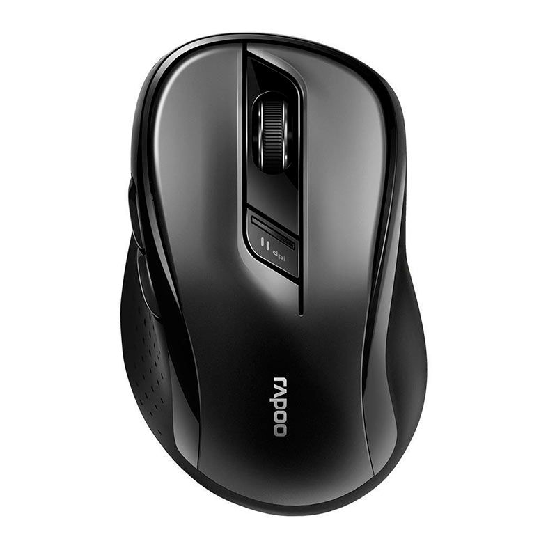 Mouse Rapoo M500 Silent, 1600DPI, 6 Botoes, Wireless, Preto, RA013
