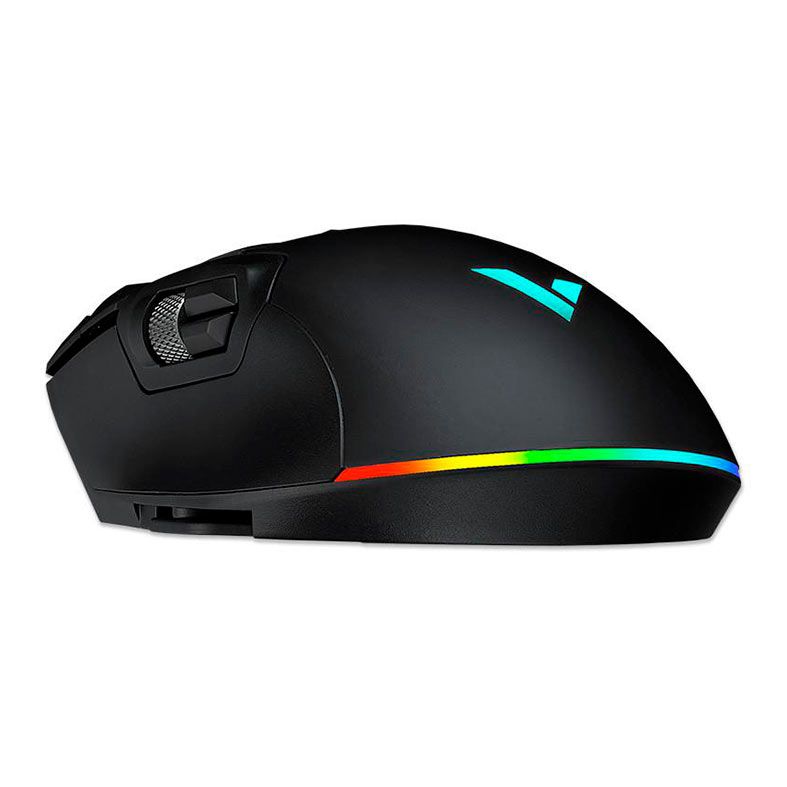 Mouse Gamer Rapoo V330, Led, 6200DPI, 12 Botoes, Preto, RA023