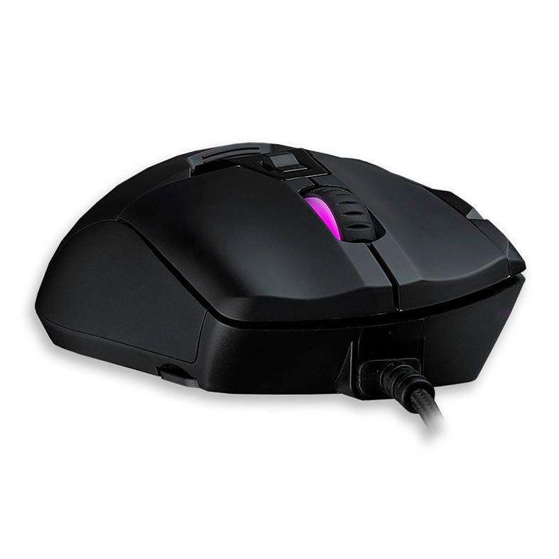 Mouse Gamer Rapoo V330, Led, 6200DPI, 12 Botoes, Preto, RA023