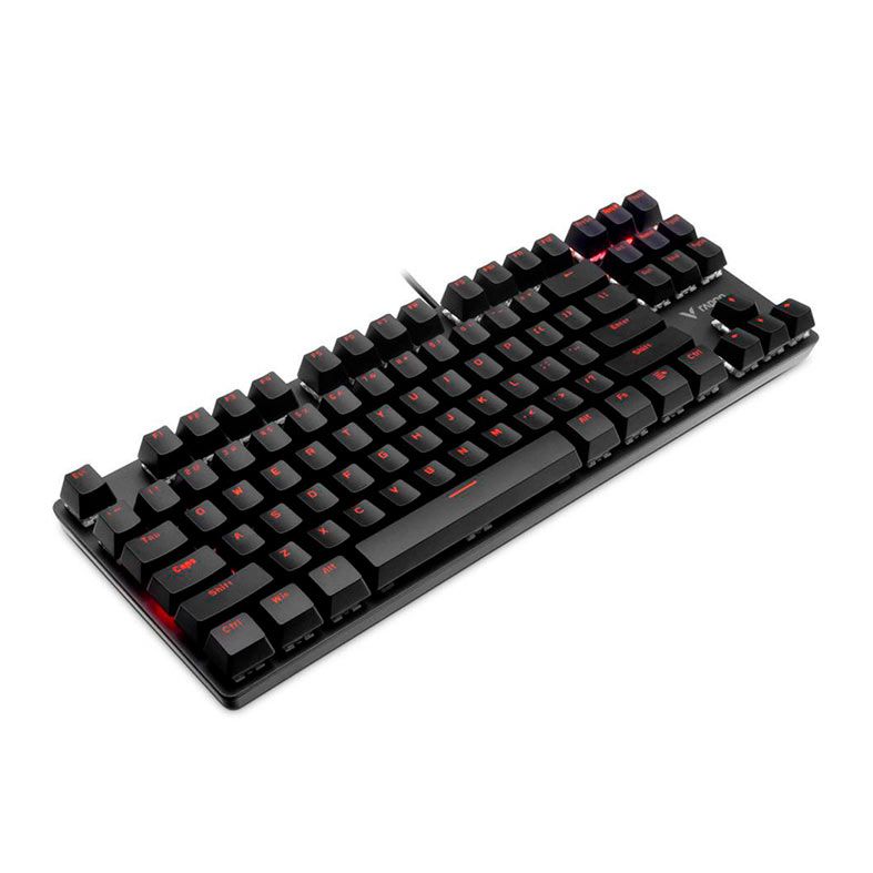 Teclado Mecanico Gamer Rapoo V500, Switch Black, Preto, RA027