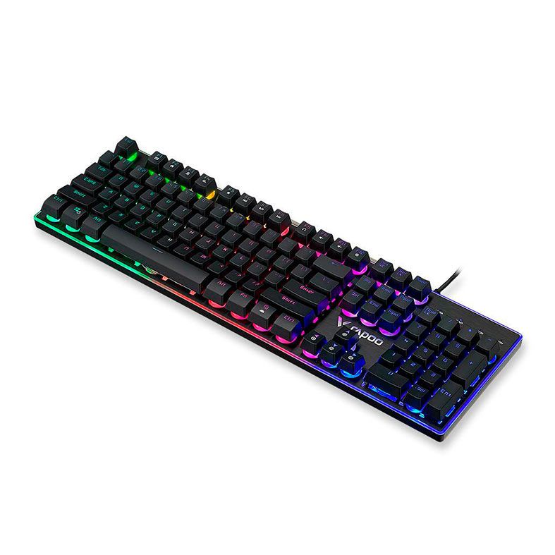 Teclado Gamer Rapoo V52PRO, Led, Preto, RA029
