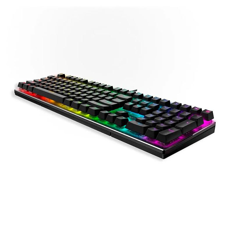 Teclado Mecânico Rapoo V700RGB, USB, Switch Azul, Preto, RA030