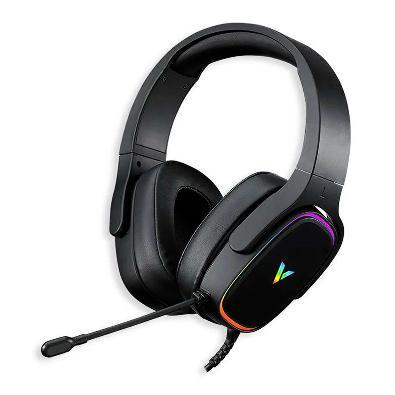 Headset Gamer Rapoo VH700, RGB, Drivers 50mm, Preto, RA032