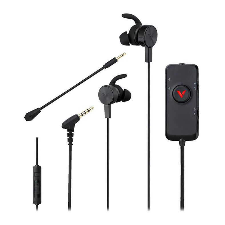 Fone de Ouvido Gamer Rapoo VM150S, P3, Preto, RA035