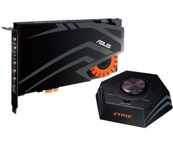 Placa De Som Asus STRIX RAID DLX PCI Express 7.1 Gaming
