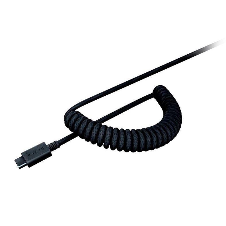 Conjunto de Teclas Razer PBT Doubleshot + Cabo USB-C Para USB-A, Preto, RC21-01490800-R3M1