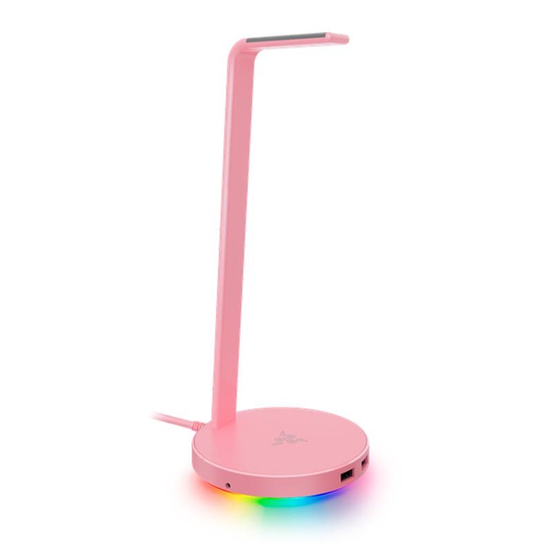 Suporte Para Headset Razer Base Station V2 Chroma Quartz, RC21-01510200-R3M1