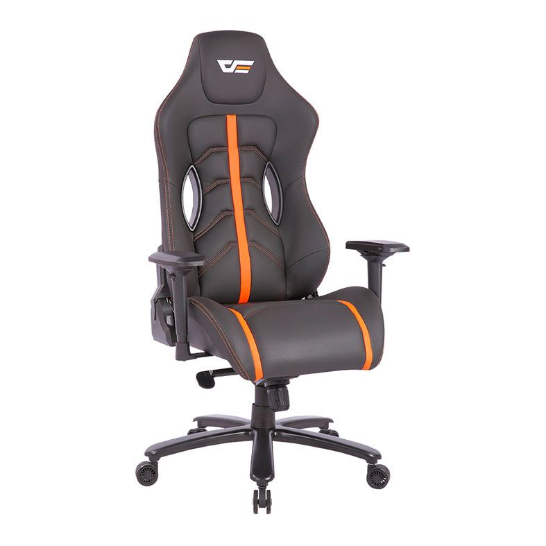 Cadeira Gamer Aigo DarkFlash RC 900, Preto e Laranja, RC900