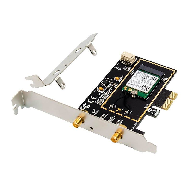 Adaptador Wifi Multi PCIe AX3000, RE067
