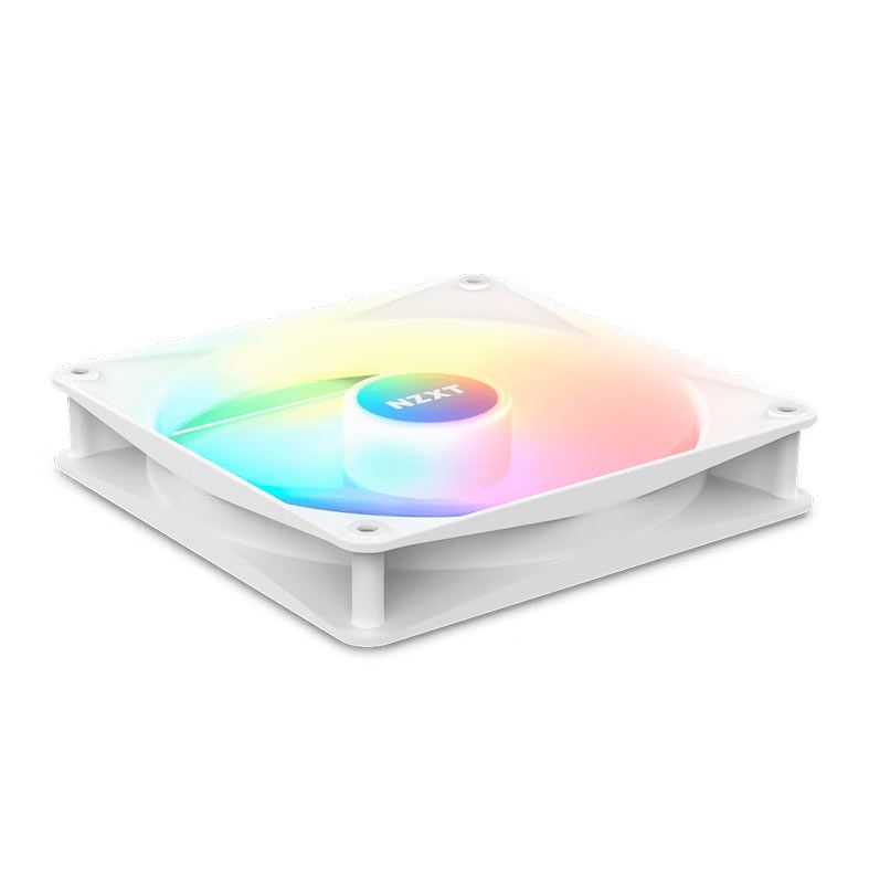 Ventoinha NZXT F120RGB CORE, 120mm, Branco, RF-C12SF-W1