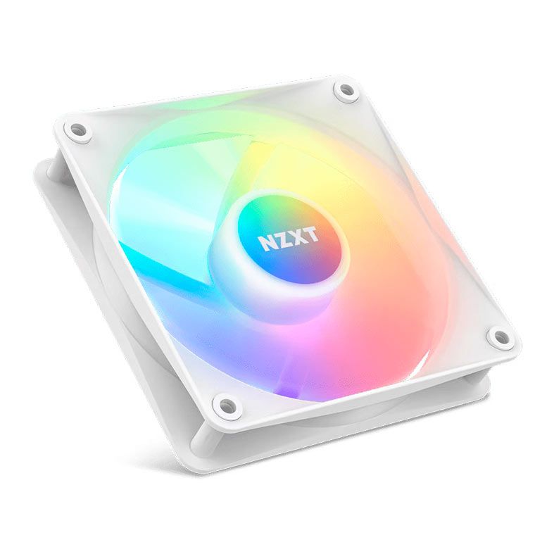 Ventoinha NZXT F120RGB CORE, 120mm, Branco, RF-C12SF-W1