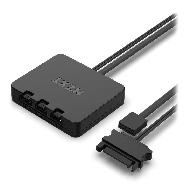 Kit Ventoinhas NZXT F120RGB Core, 3x120mm, Preto, RF-C12TF-B1