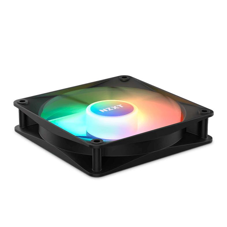 Kit Ventoinha NZXT F140RGB Core, 2x140mm, Preto, RF-C14DF-B1