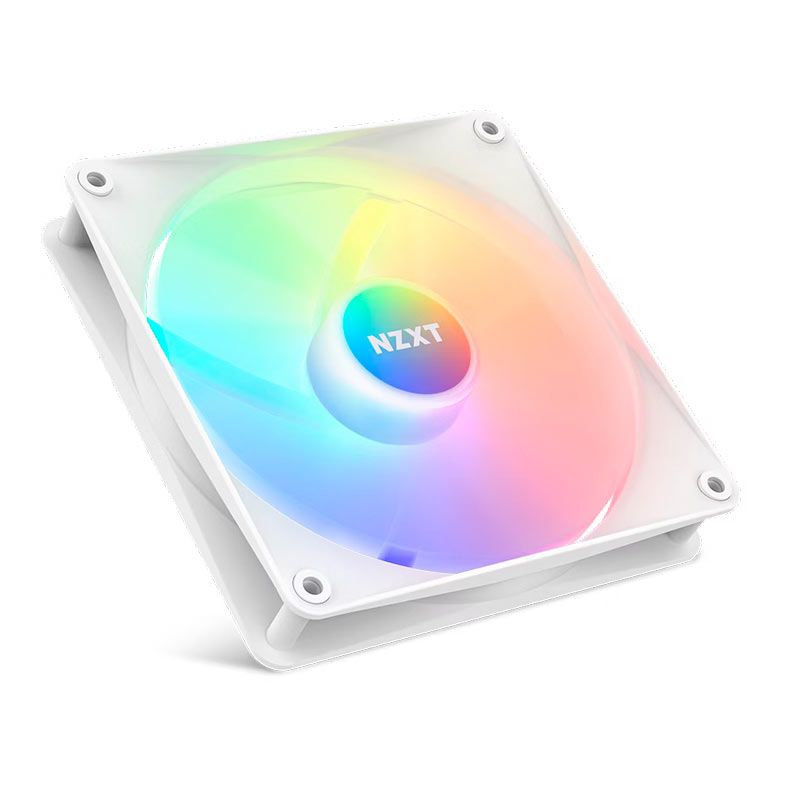 Ventoinha NZXT F140RGB CORE, 140mm, Branco, RF-C14SF-W1