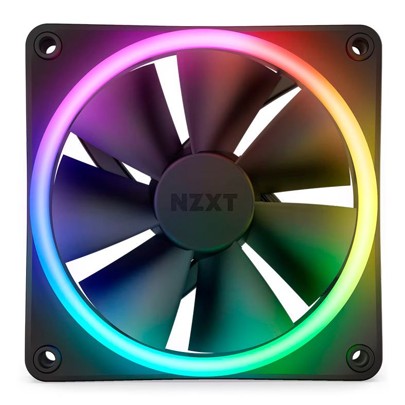 Ventoinha NZXT F120RGB DUO, 120mm, Preto, RF-D12SF-B1
