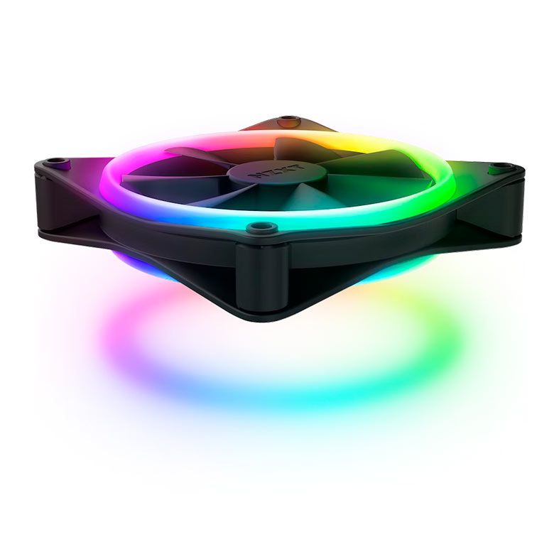 Kit Ventoinhas NZXT F120 RGB Duo, 3x120mm, Preto, RF-D12TF-B1