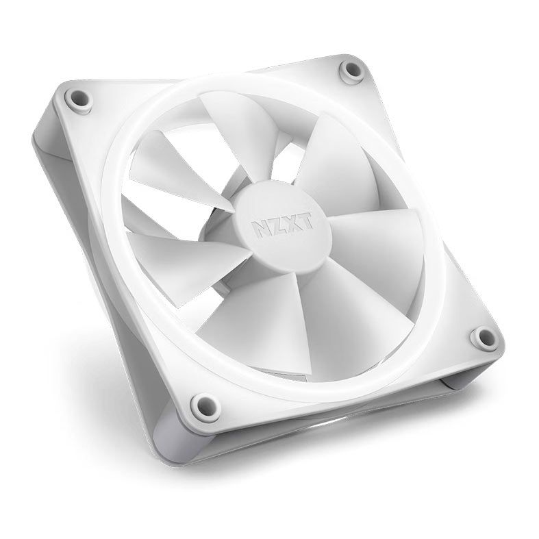 Kit Ventoinhas NZXT F120RGB DUO, 3x120mm, Branco, RF-D12TF-W1