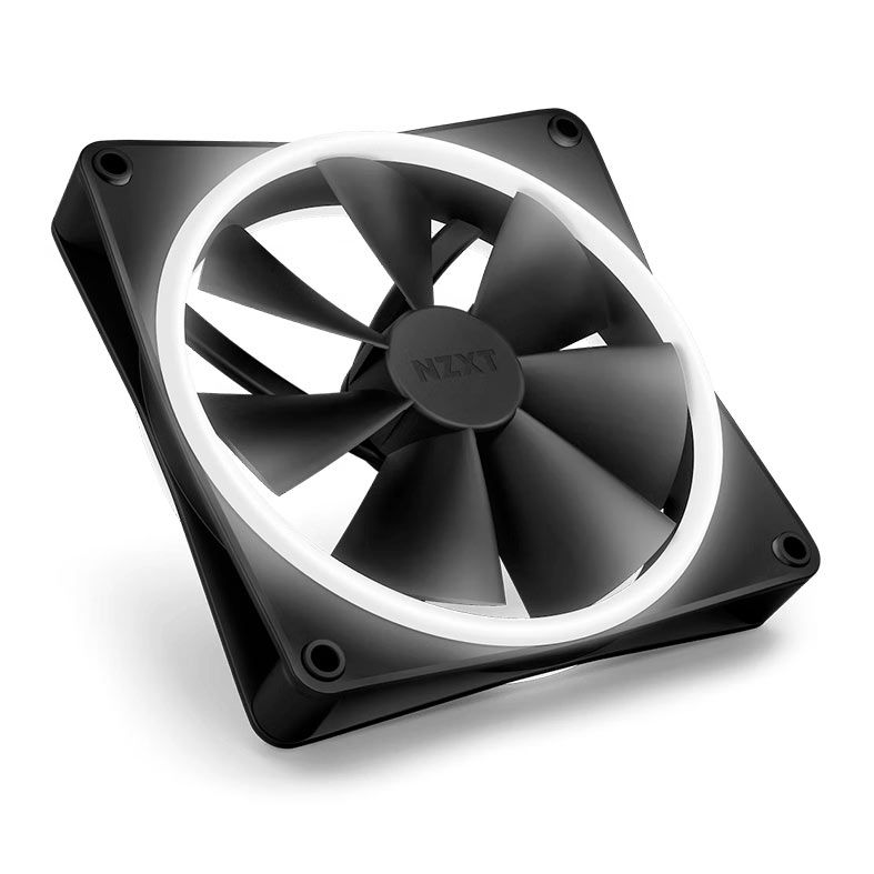 Kit Ventoinhas NZXT F140RGB DUO, 2x140mm, Preto, RF-D14DF-B1