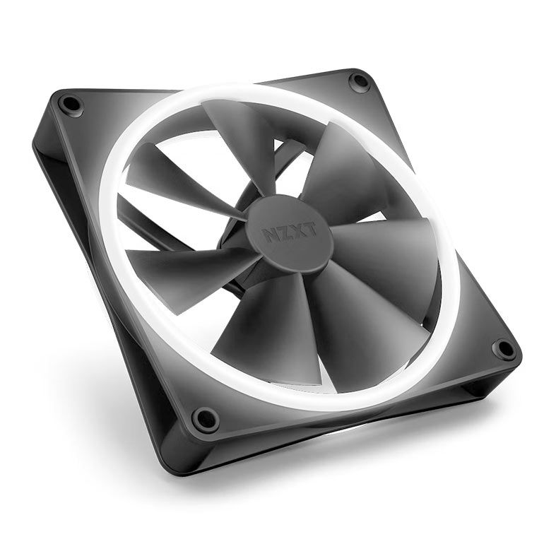 Ventoinha NZXT F140 RGB Duo,140mm, Preto, RF-D14SF-B1