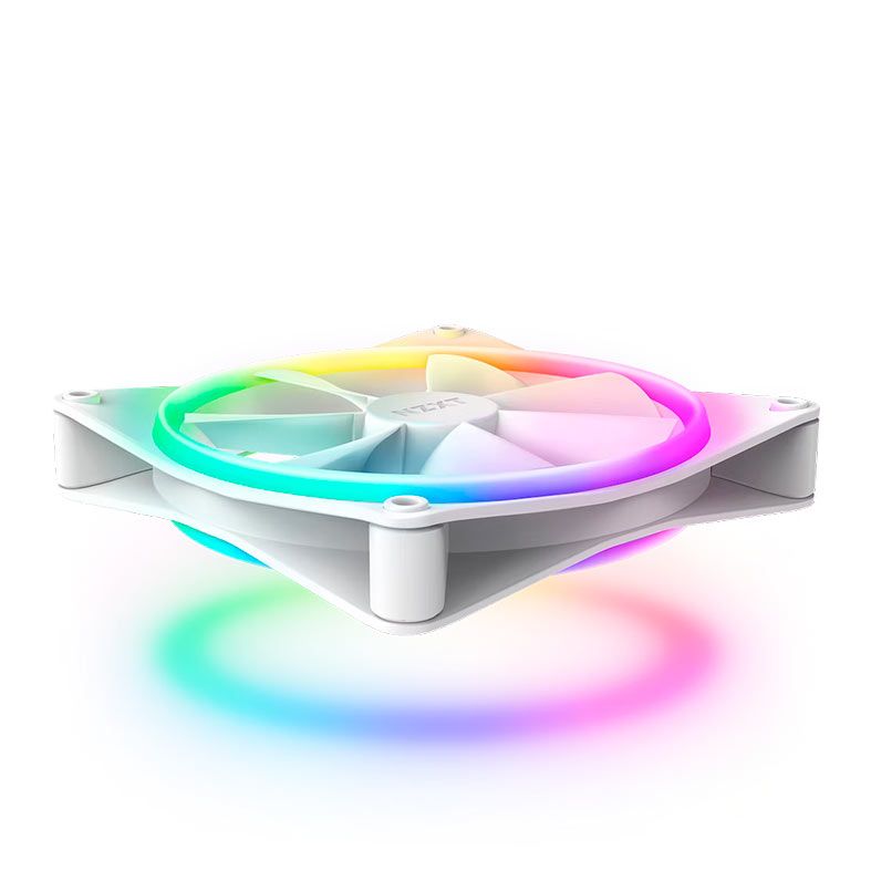 Ventoinha NZXT F140RGB DUO, 140mm, Branco, RF-D14SF-W1