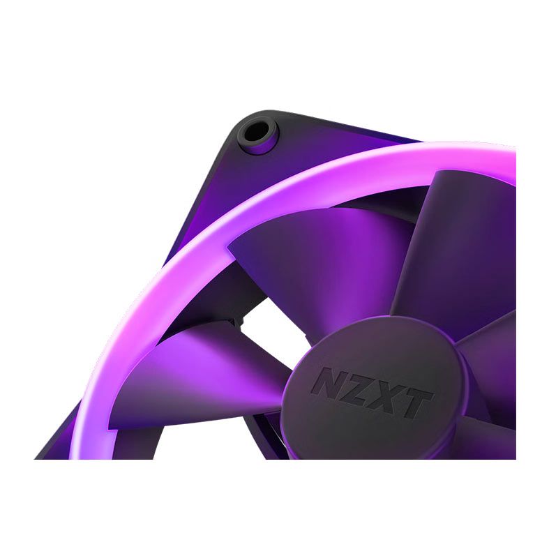 Kit Ventoinhas NZXT F120 RGB, 3x120mm, Preto, RF-R12TF-B1