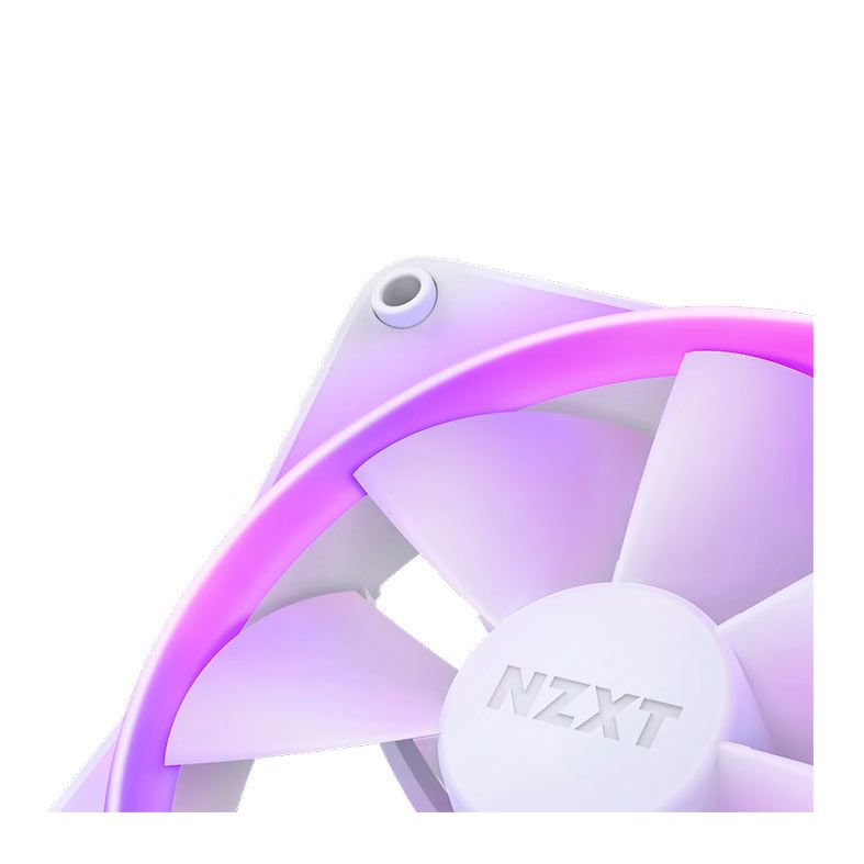 Kit Ventoinhas NZXT F140 RGB, 2x140mm, Branco, RF-R14DF-W1