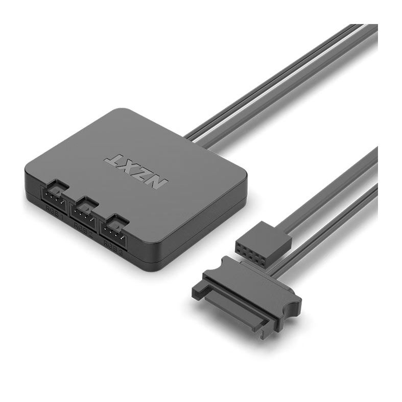 Kit Ventoinhas NZXT F140 RGB, 2x140mm, Branco, RF-R14DF-W1