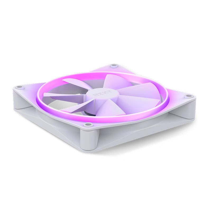 Ventoinha NZXT F140 RGB, 140mm, Branca, RF-R14SF-W1