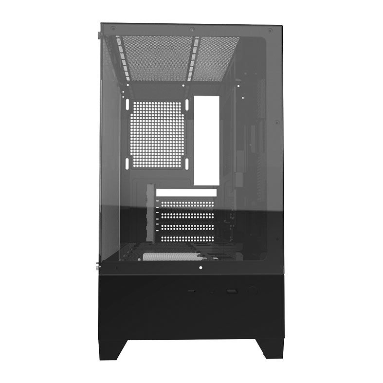 Gabinete Gamer Alseye Rider, Mid-Tower, Lateral de Vidro, Preto, RIDER-B