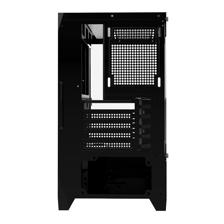 Gabinete Gamer Alseye Rider, Mid-Tower, Lateral de Vidro, Preto, RIDER-B