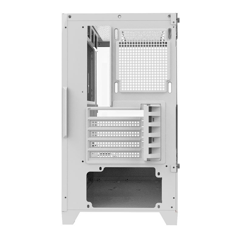 Gabinete Gamer Alseye Rider, Mid-Tower, Lateral de Vidro, Branco, RIDER-W