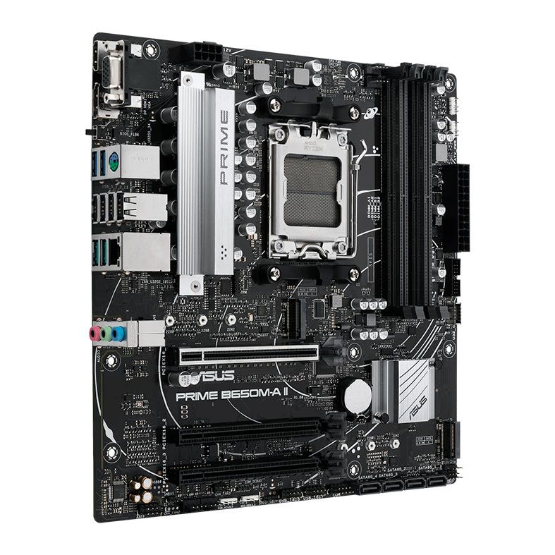 Placa Mae Asus Prime B650M-A II, DDR5, Socket AM5, Chipset AMD B650, PRIME-B650M-A-II