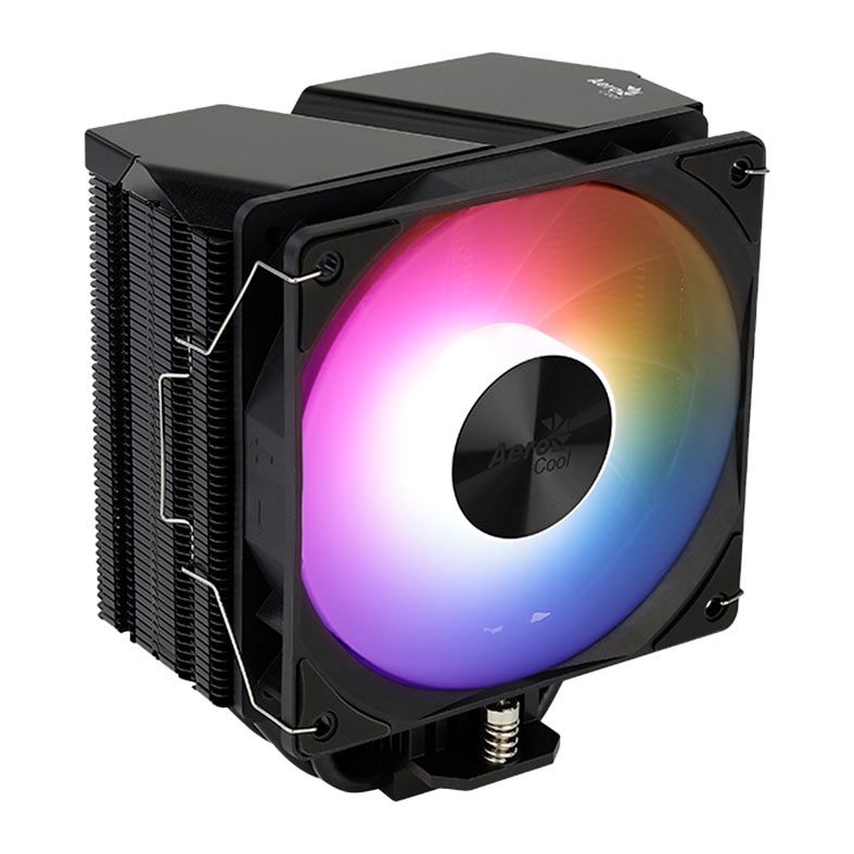 Cooler para Processador Aerocool Rime 4, ARGB, 120mm, Preto, RIME4-ARGB
