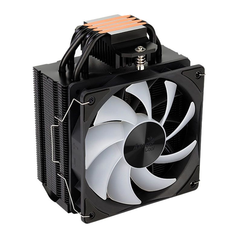 Cooler para Processador Aerocool Rime 4, ARGB, 120mm, Preto, RIME4-ARGB
