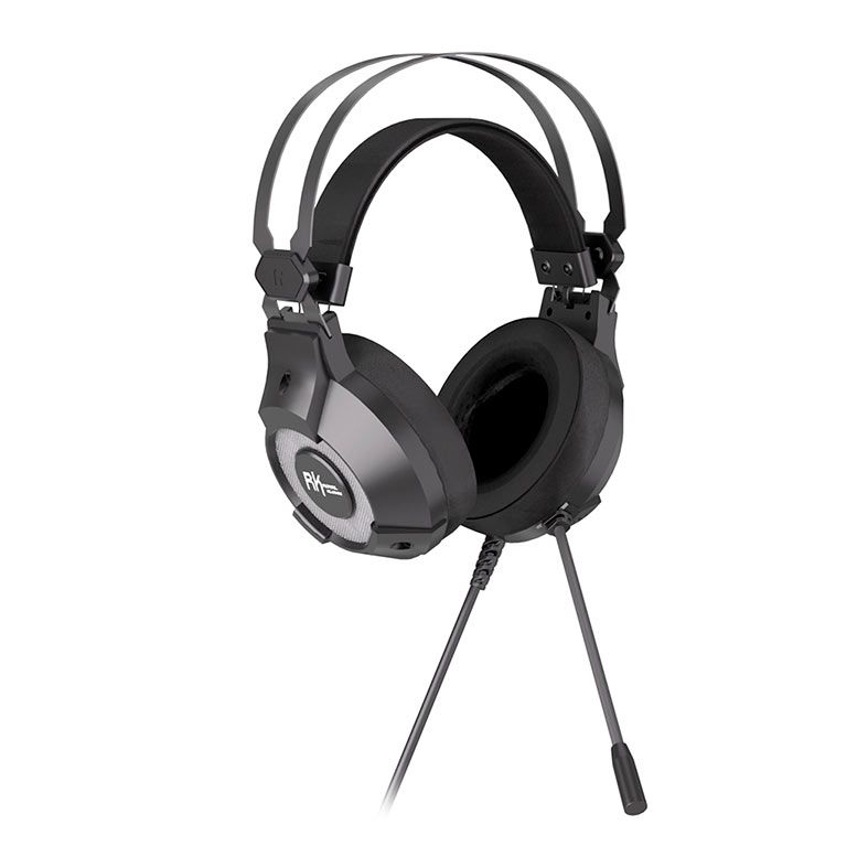Headset Gamer Royal Kludge E9000, Drivers 50mm, Preto, RK-E9000-BK
