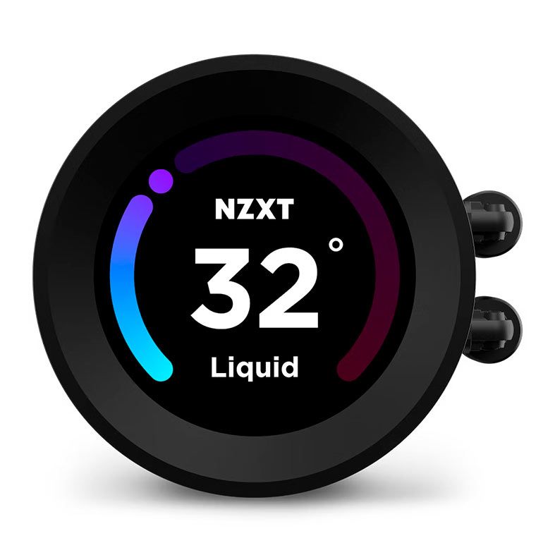 Water Cooler NZXT Kraken Elite 280, Display LCD, 280mm, Preto, RL-KN28E-B1